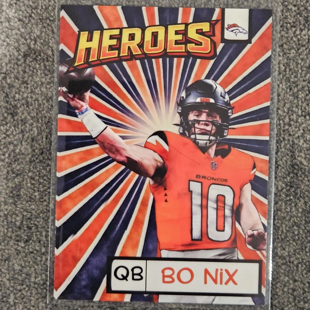 Bo Nix‎ CUSTOM Fan-made Art Card